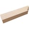 Ekena Millwork 2in. W x 4in. H x 16in. L Ridgewood Woodgrain TimberThane Rafter Tail, Primed Tan RFTUR02X04X16RIDRCPR - alternate 6